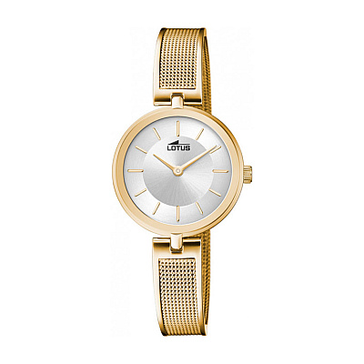 Lotus Women's Silver Bliss Stainless Steel Watch Bracelet